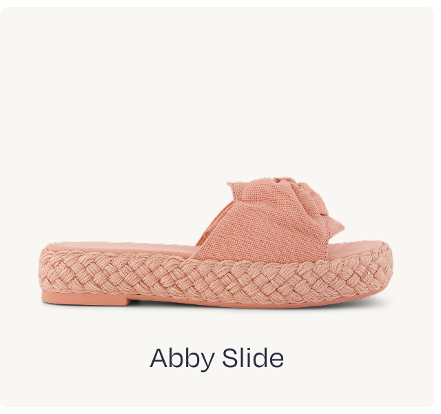 Abby Slide Flatform Espadrille Sandal