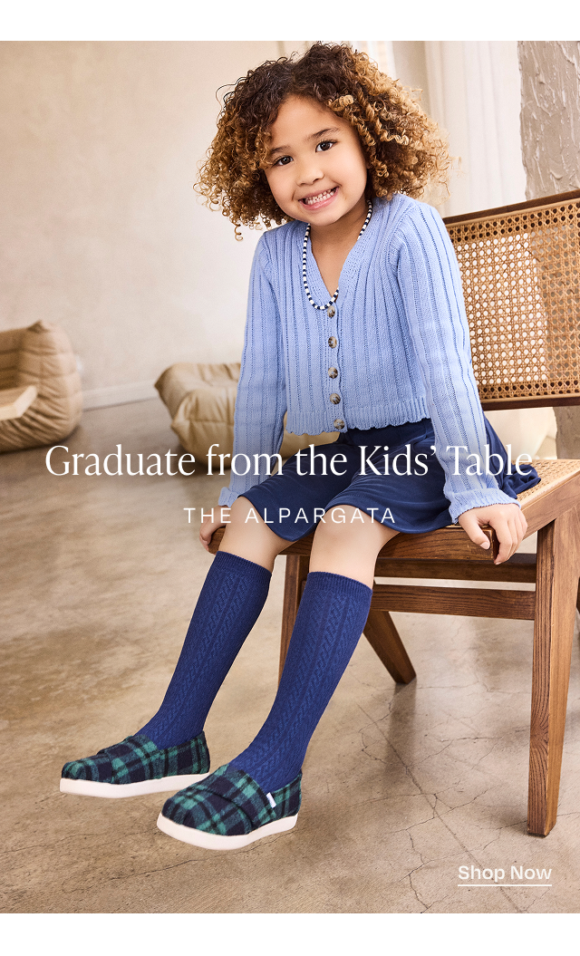 Shop Alpargata Classic Kids Shoe - Button