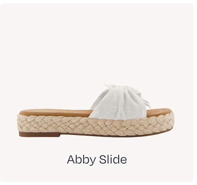 Abby Slide Flatform Espadrille Sandal