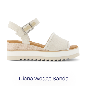 Diana Wedge Sandal