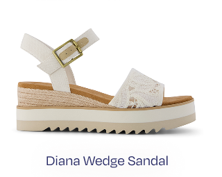 Diana Wedge Sandal