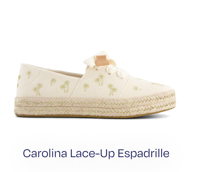 Carolina Lace-Up Espadrille