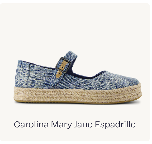 Carolina Mary Jane Espadrille