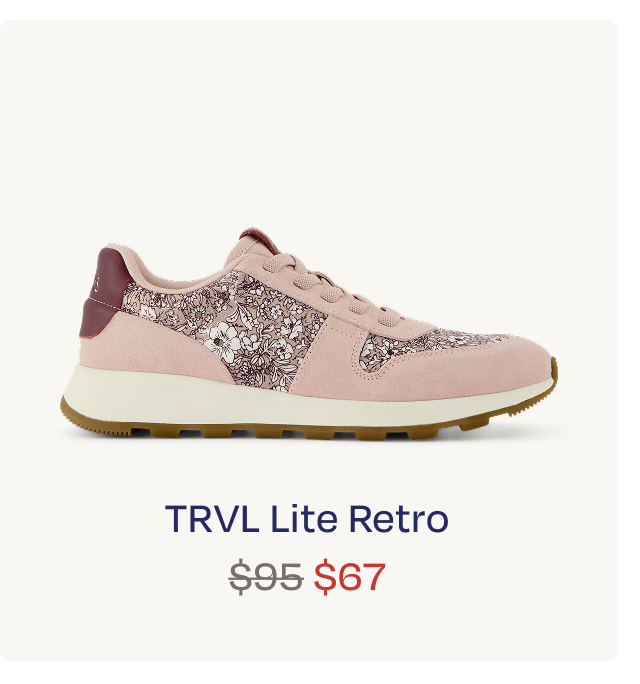 TRVL LITE Retro Runner Sneaker