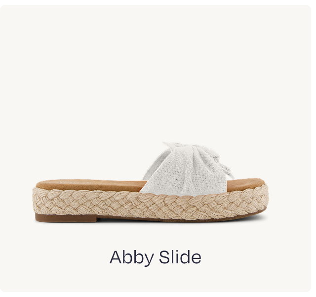Abby Slide Flatform Espadrille Sandal