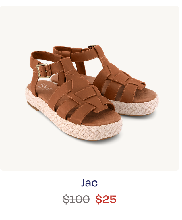 Jac Fisherman Sandal