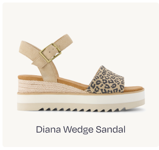 Diana Wedge Sandal