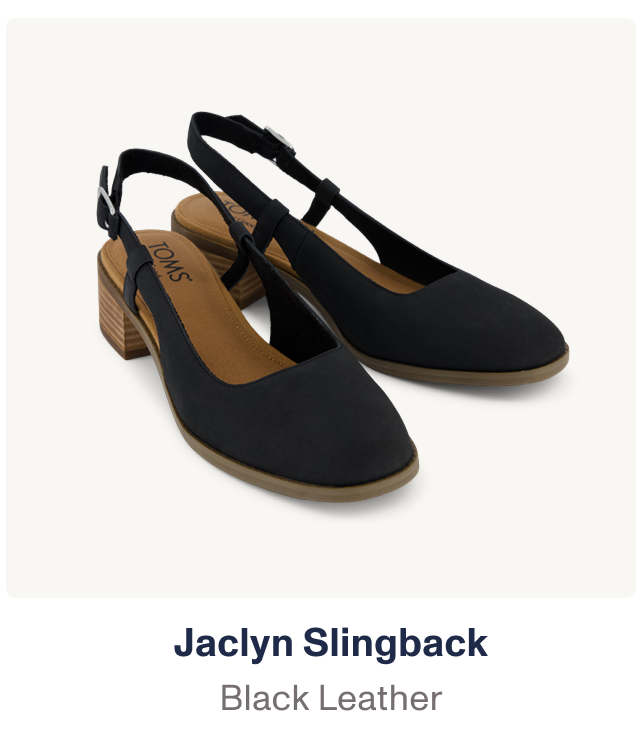 Jaclyn Slingback Heel