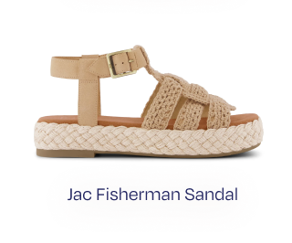 Jac Fisherman Sandal