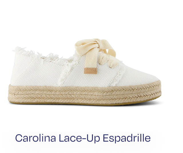 Carolina Lace-Up Espadrille
