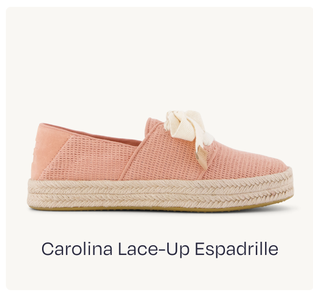 Carolina Lace-Up Espadrille