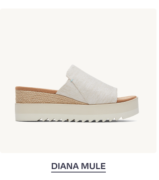 Diana Mule Wedge Sandal