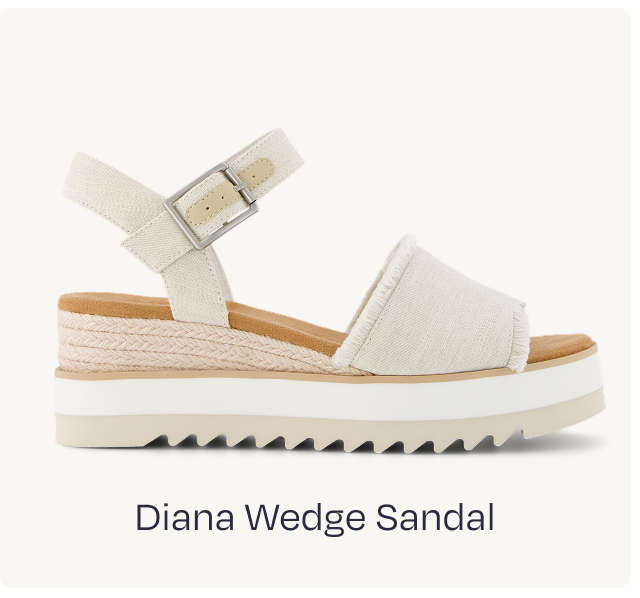 Diana Wedge Sandal