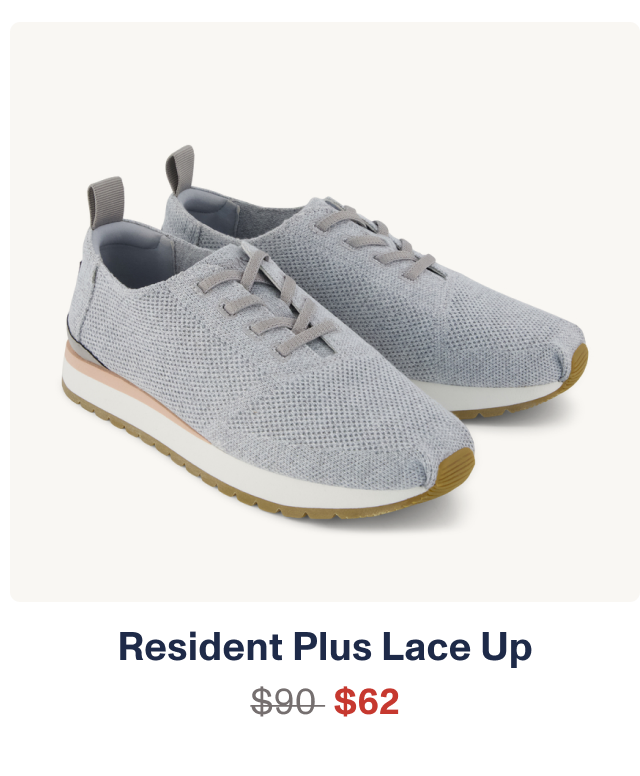 Resident Plus Lace-Up Sneaker