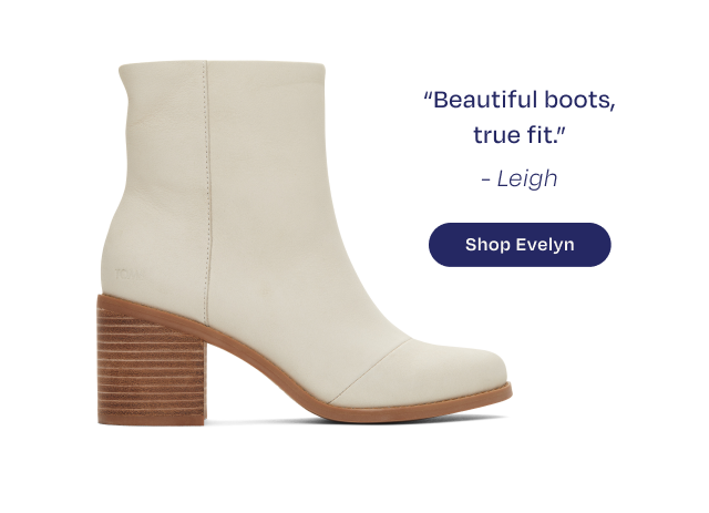 Shop Evelyn Light Sand Leather Heeled Boot - Button
