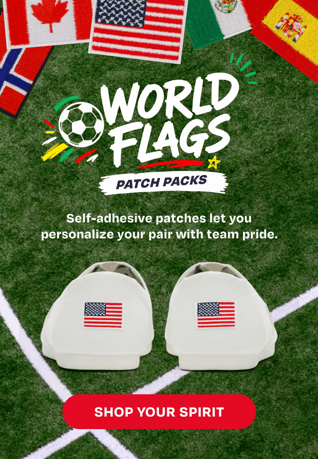 World Flags Patch Packs