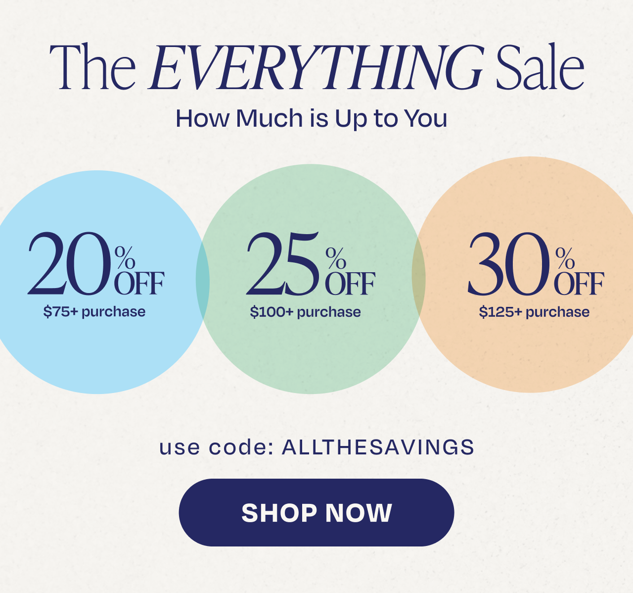 The Everything Sale