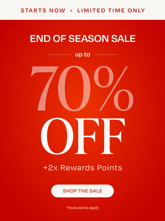 End of Season Sale