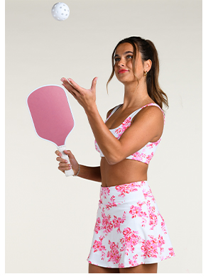 Rally Rose Active Skort