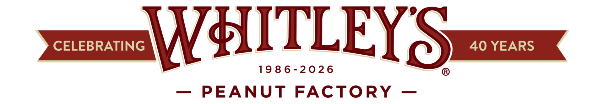 Whitley's Peanut Factory Logo