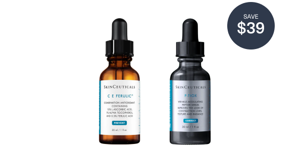 anti wrinkle duo featuring c e ferulic and p tiox