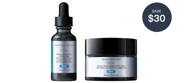 the ptiox peptide power duo featuring ptiox and ptiox cream