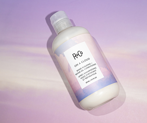 an image of the new r and co on a cloud bond building and repair oil conditioner