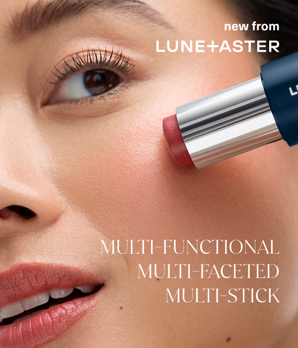 new from lune and aster. multi functional multi faceted multi stick