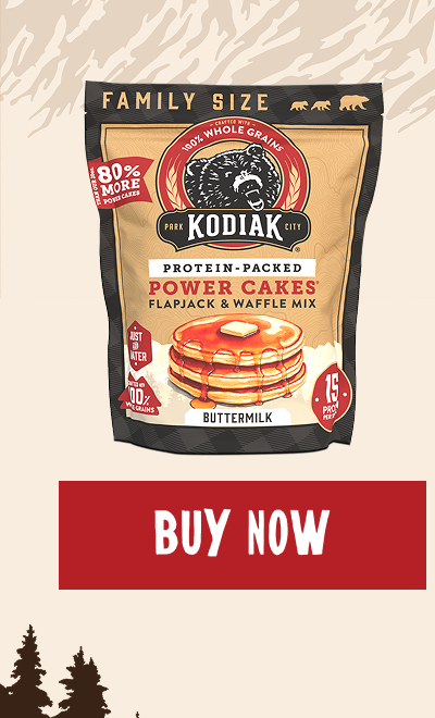buy now: grizzly sized buttermilk power cakes