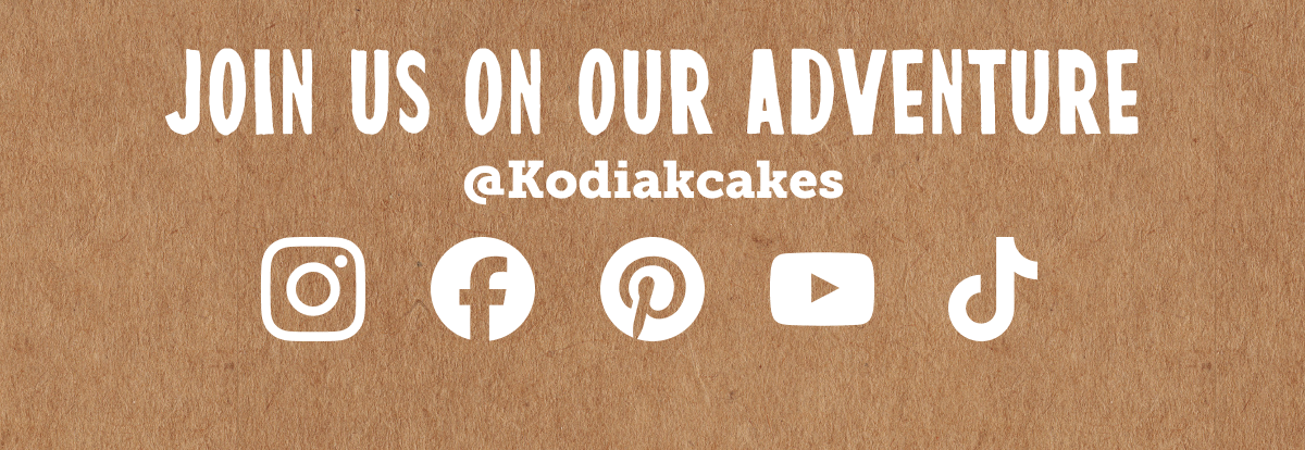 Join us on our adventure @kodiakcakes