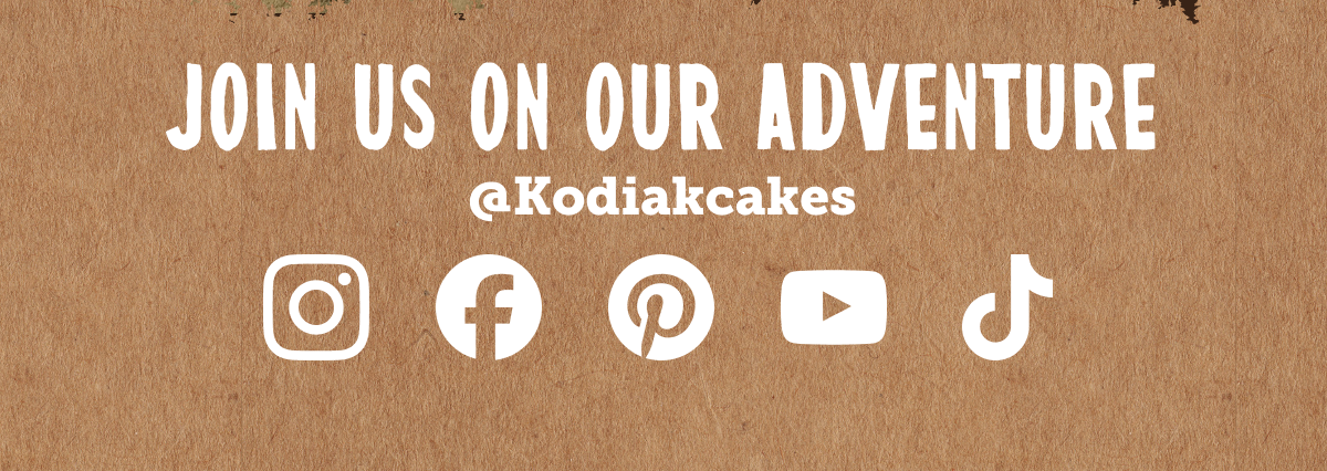 Join us on our adventure @kodiakcakes