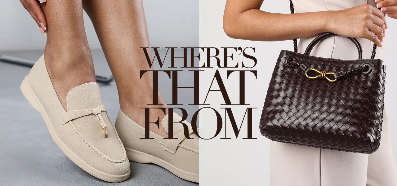 Where's That From: Footwear & Accessories