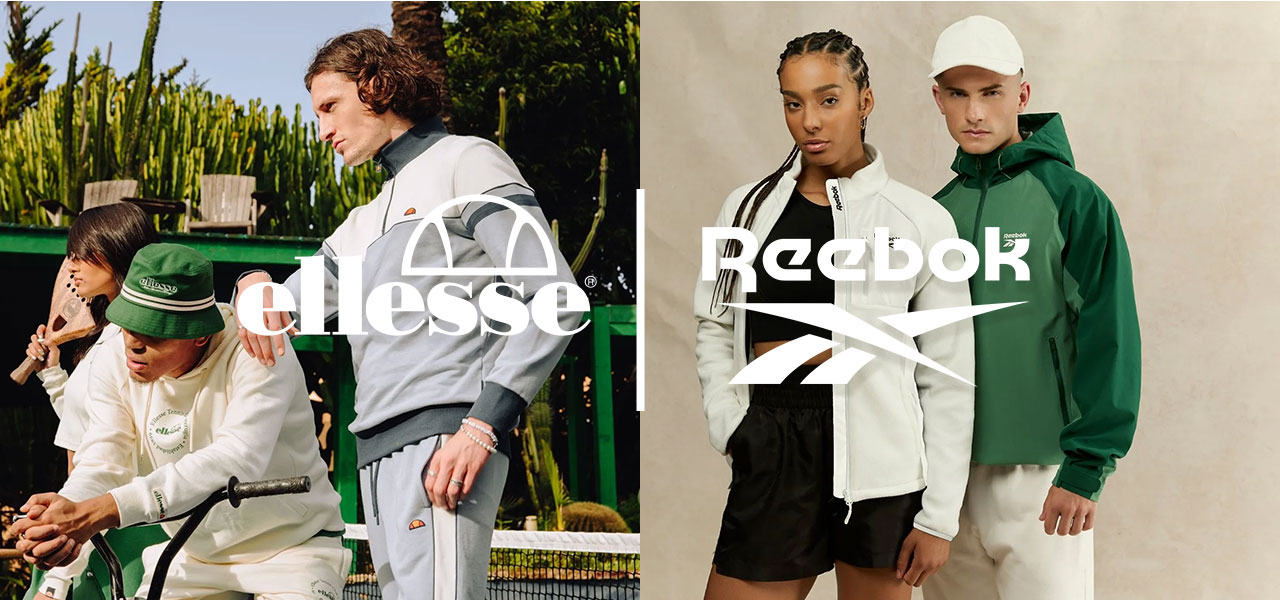 Extra 20% Off! Reebok & Ellesse