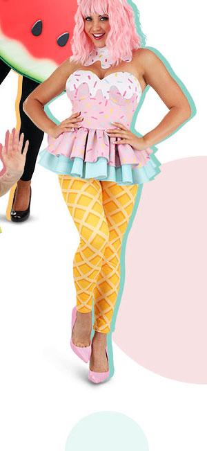 Sweet Treat Ice Cream Costume for Women