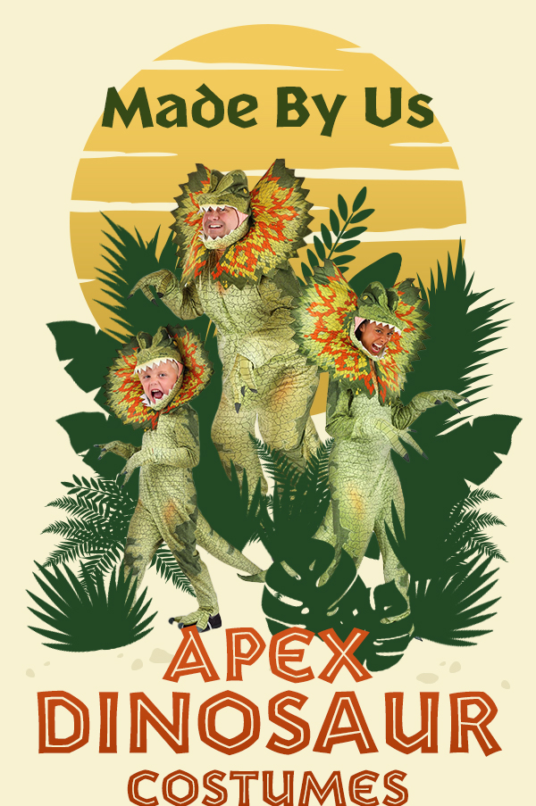 Made By Us - Apex Dinosaur Costumes