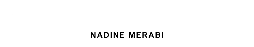 NADINE MERABI