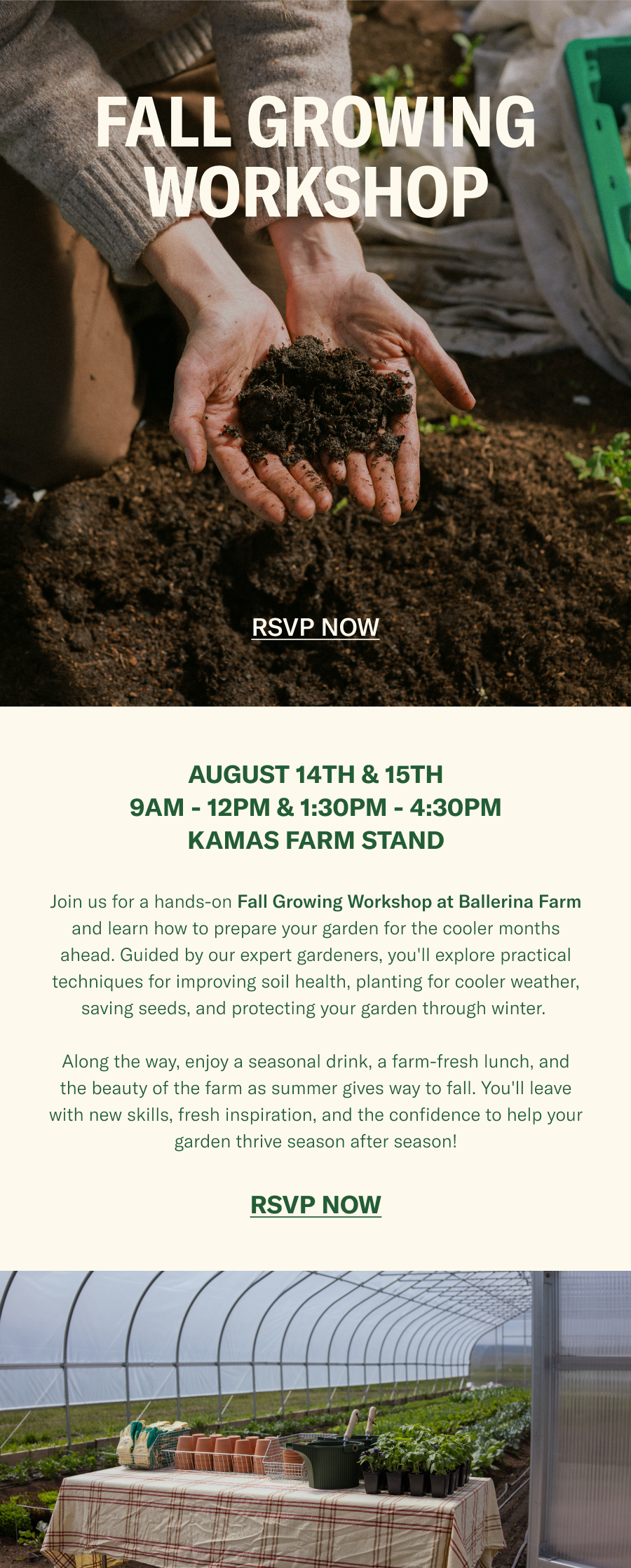 Ballerina Farm | RSVP 