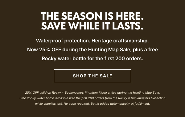 the season is here. save while it lasts | shop the sale
