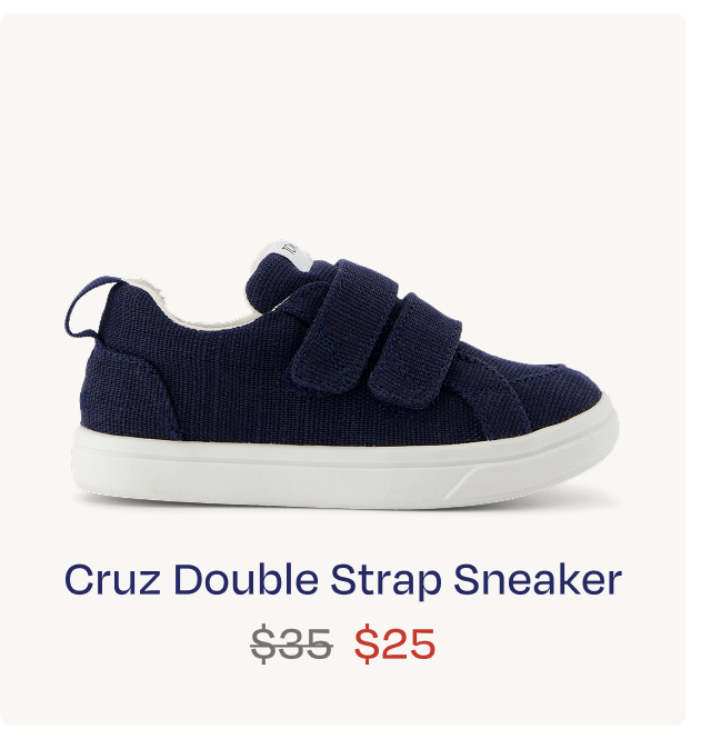Cruz Double Strap Toddler Sneaker
