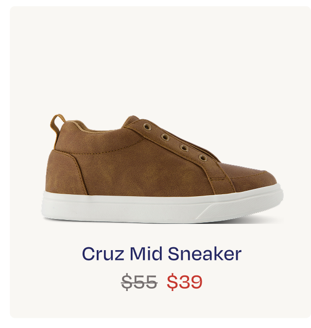 Cruz Mid Kids Slip On Shoe