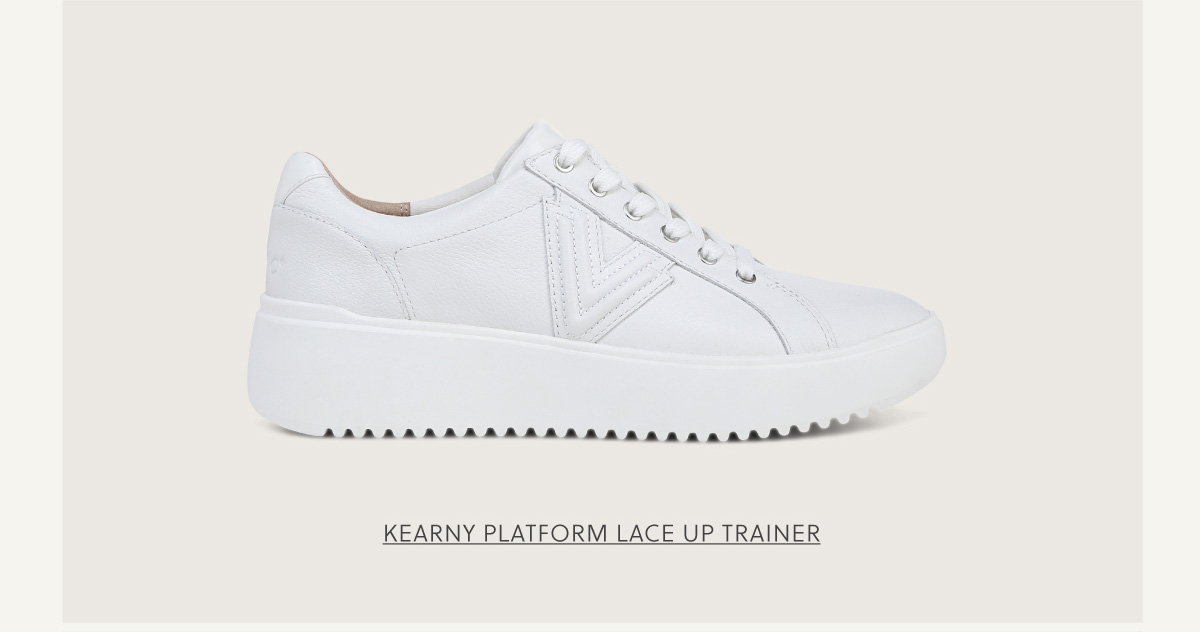 SHOP KEARNY PLATFORM LACE UP TRAINER