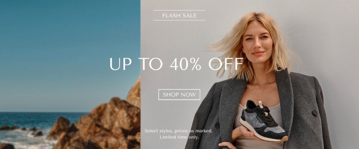 UP TO 40% OFF - SHOP NOW - Select styles, prices as marked. Limited time only.