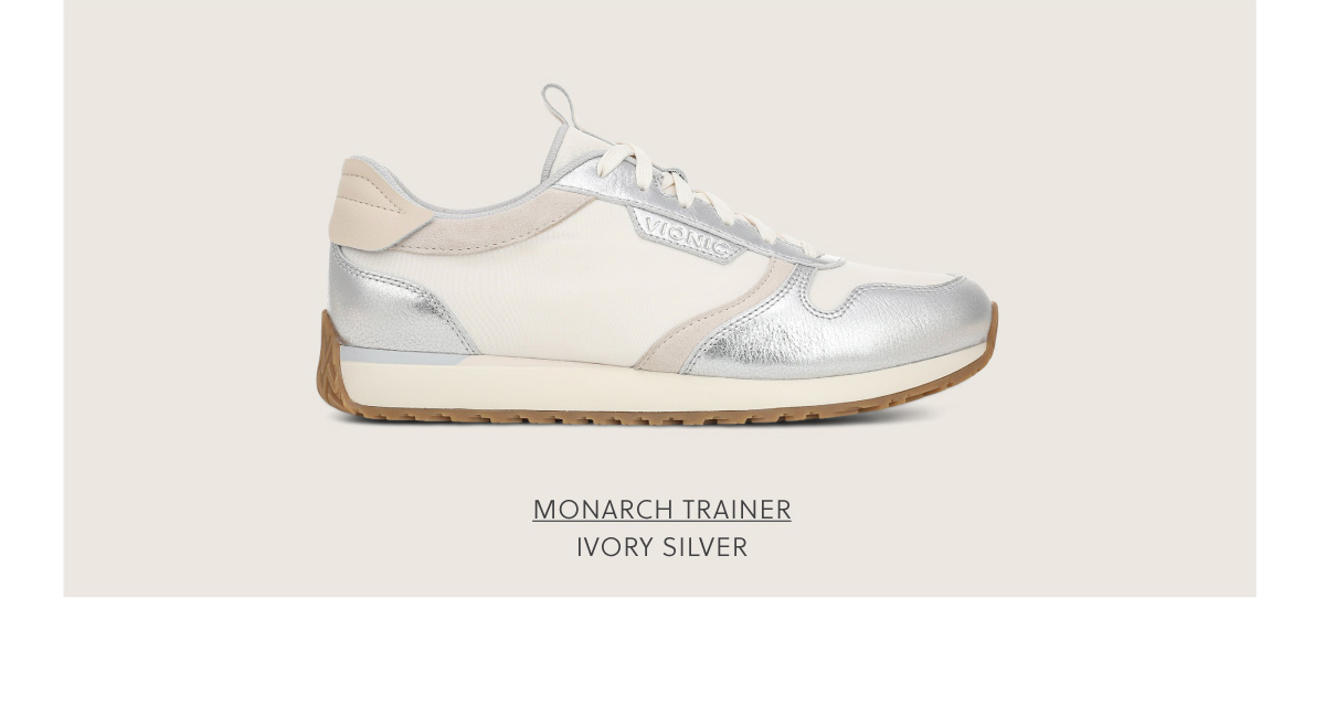 SHOP MONARCH TRAINER - IVORY SILVER