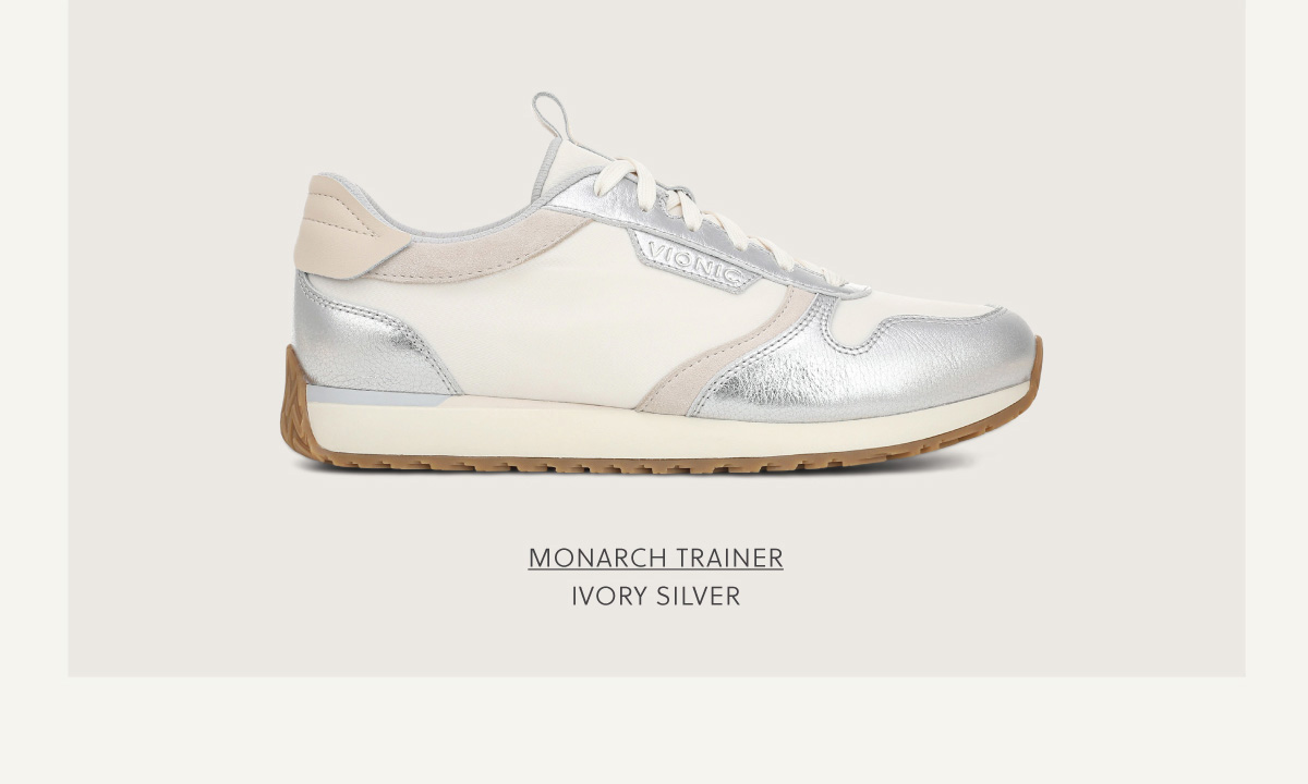SHOP MONARCH TRAINER - IVORY SILVER