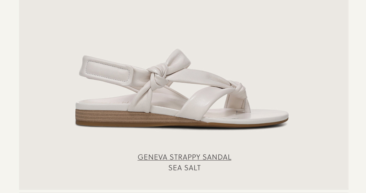 SHOP GENEVA STRAPPY SANDAL - SEA SALT