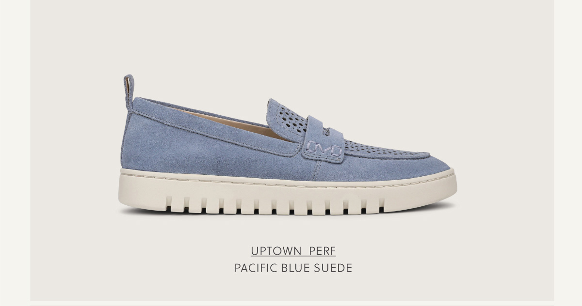 SHOP UPTOWN PERF - PACIFIC BLUE SUEDE