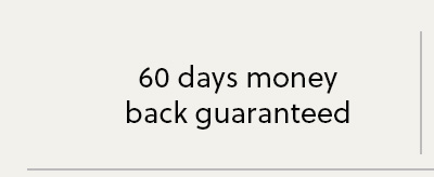30 days money back guaranteed