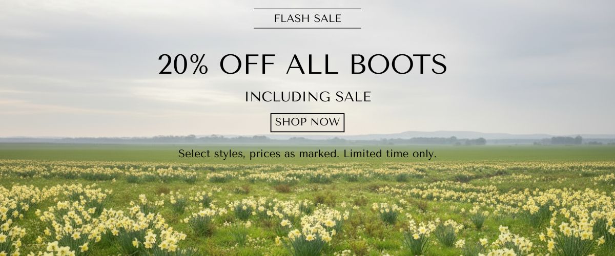 FLASH SALE - 20% OFF ALL BOOTS INCLUDING SALE - SHOP NOW - Select styles, prices as marked. Limited time only.