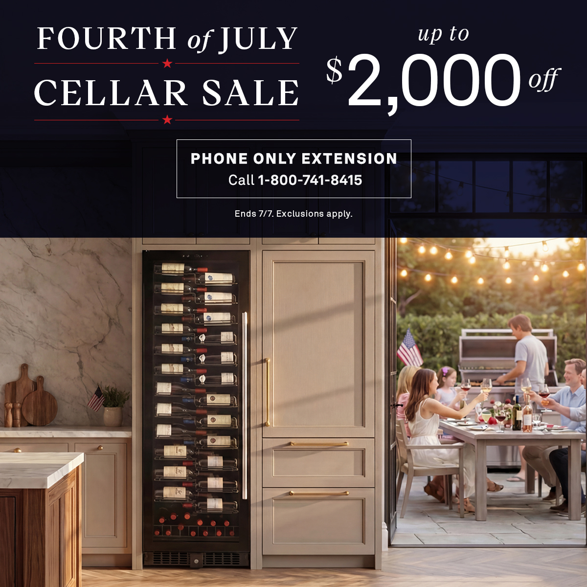Fourth of July Sale Phone Only Extension