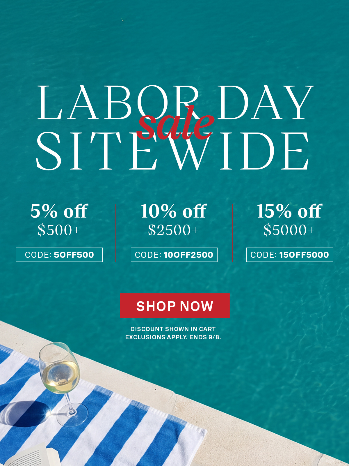 Labor Day Sitewide Sale